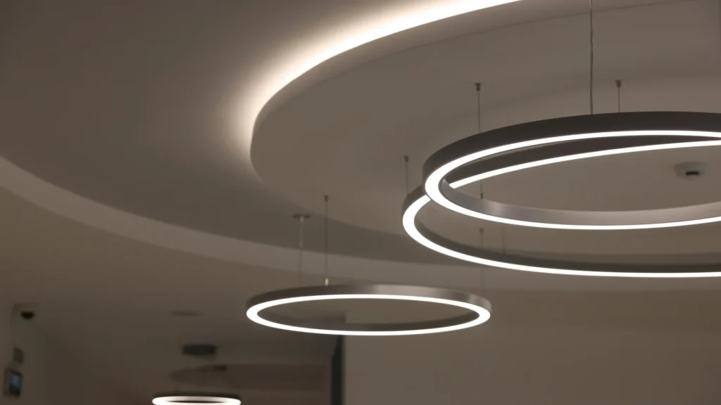 Ceiling fan close up