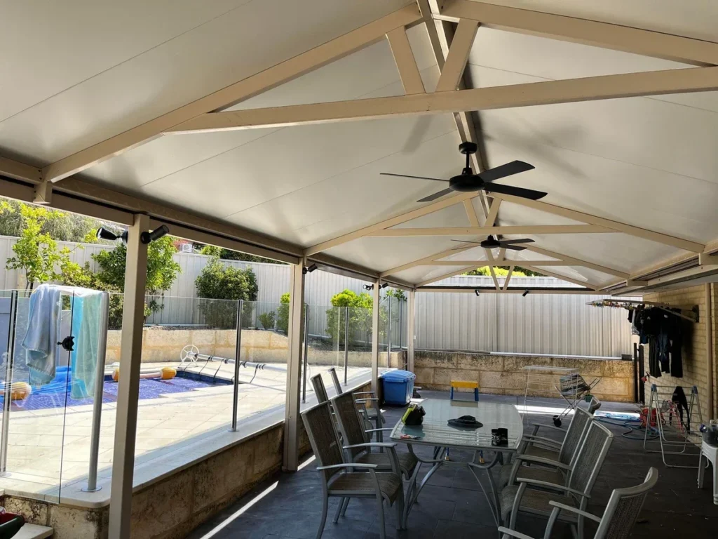 Ceiling fan installation in Perth